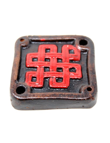 Incensario de terracota "Nudo Infinito"