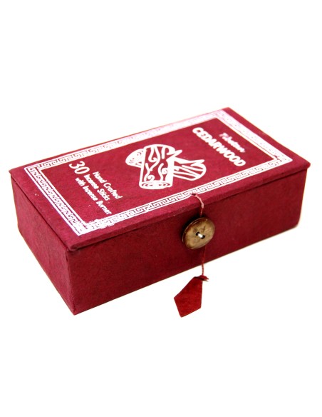 Caja de Incienso tibetano "Cedarwood"