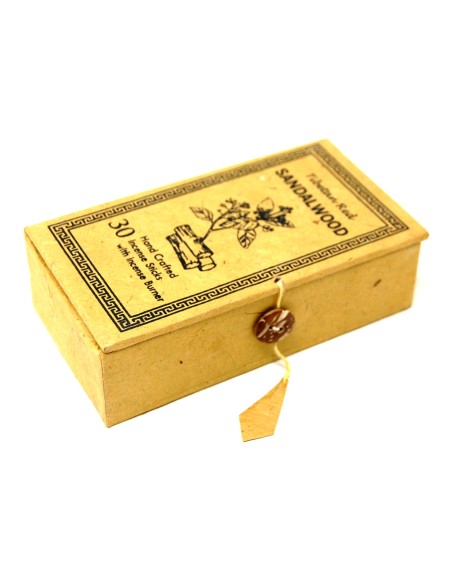 Caja de Incienso tibetano "Sandalwood"