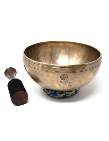 Cuenco Full Moon grabado con "Ganesh". 24 cm....