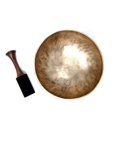 Cuenco Full Moon grabado con "Ganesh". 24 cm....