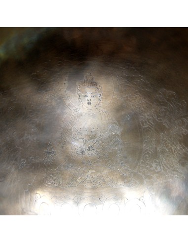 Cuenco Full Moon grabado con "Buda de la...