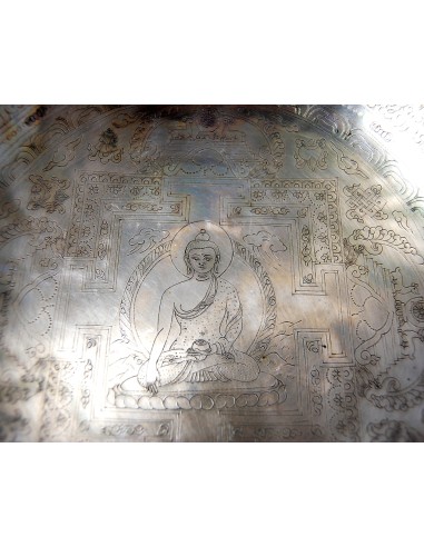 Cuenco Full Moon grabado con "Shakyamuni con...