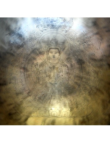 Cuenco Full Moon grabado con "Chenrezig". 28...