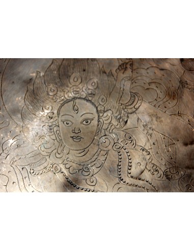 Cuenco Full Moon grabado con "Sukhasiddhi". 24...