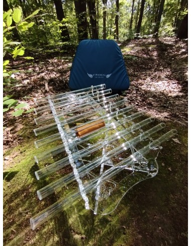 Arpa de cuarzo "Luna celta"