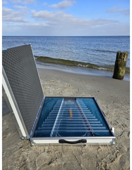 Arpa de cuarzo grande "Etérea"