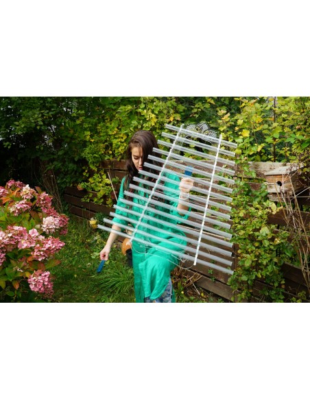 Arpa de cuarzo grande "Etérea"