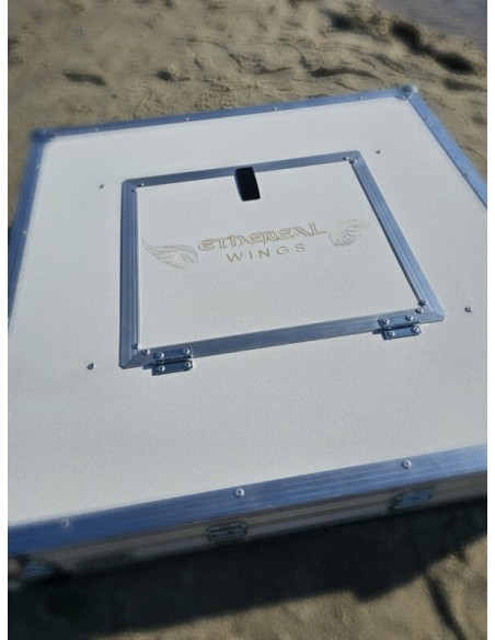 Arpa de cuarzo grande "Etérea"