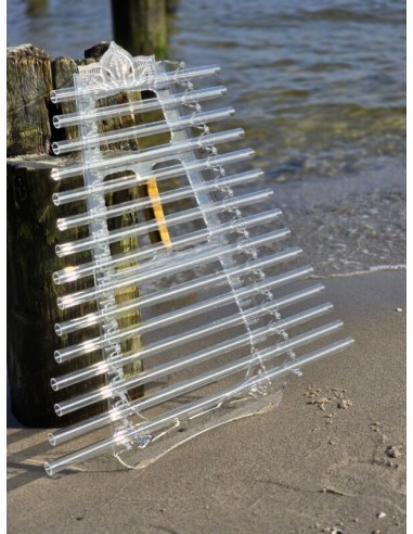 Arpa de cuarzo grande "Tierra Om"