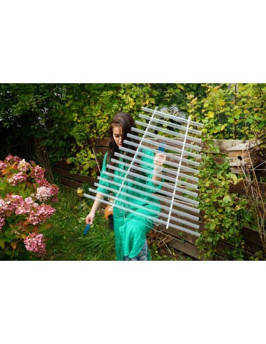 Arpa de cuarzo grande "Tierra Om"