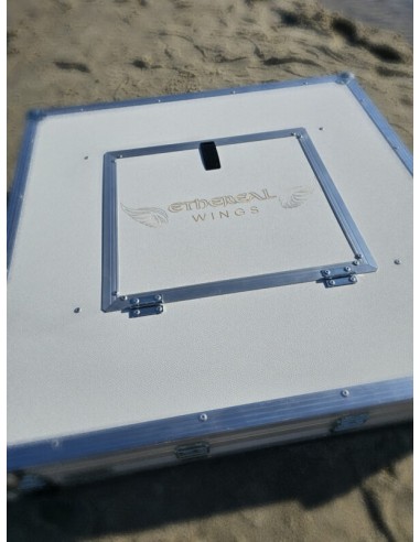 Arpa de cuarzo grande "Tierra Om"