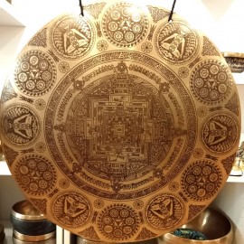 Gong nepalí 51 cms "Kalachakra/7 chakras"