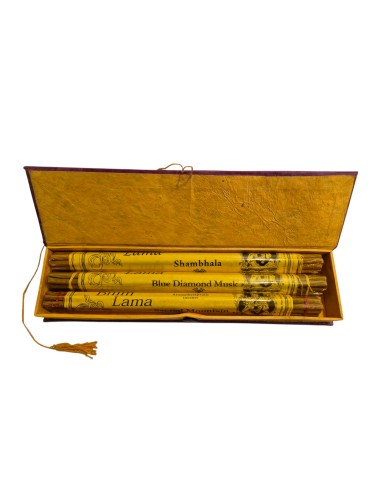 Caja de incienso triple "Adi buddha"