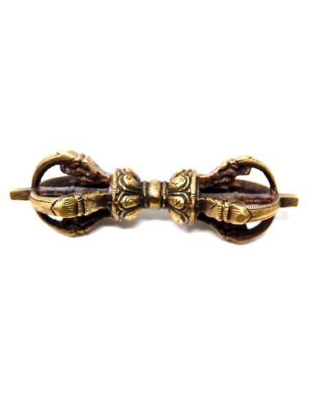 Campana tibetana grande + dorje. Calidad extra.