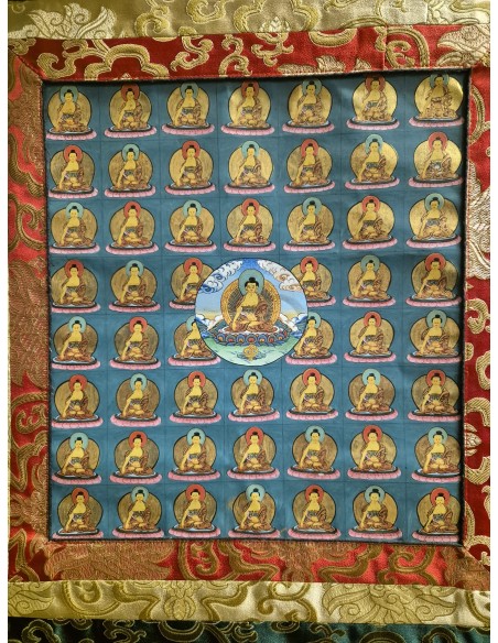 54 budas con brocado mediano