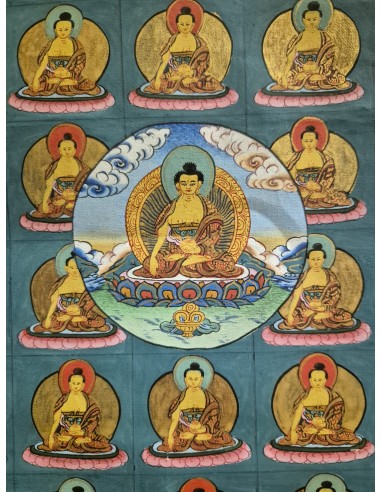 54 budas con brocado mediano