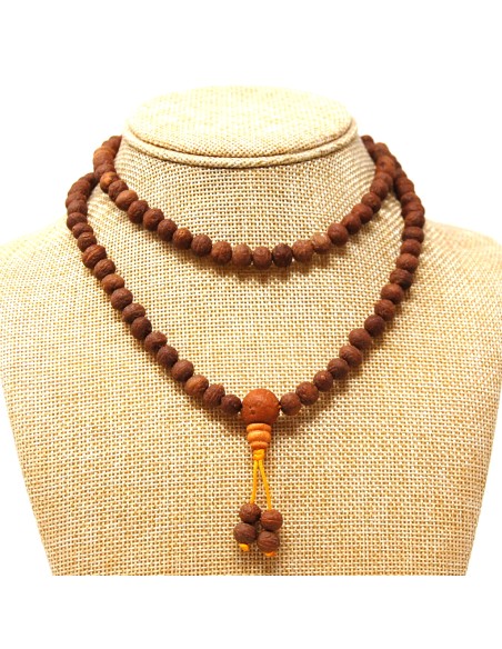 Japamala de semilla de rakta