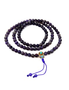 Japamala amatista 6 mm con cierre "Princess" 2