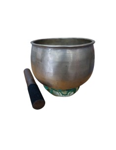 Cuenco 7 metales antiguo Mus30- 14,5 cms.