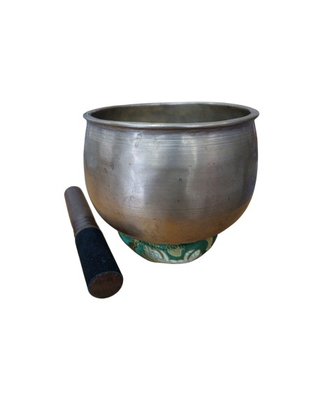 Cuenco 7 metales antiguo Mus30- 14,5 cms.