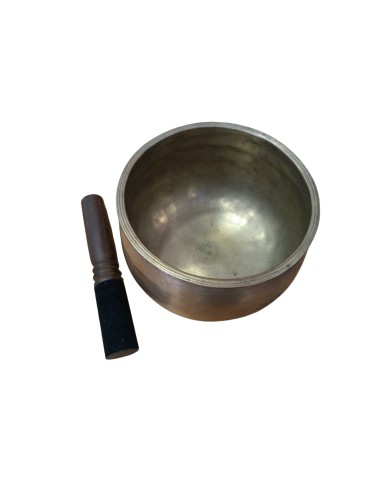 Cuenco 7 metales antiguo Mus30- 14,5 cms.