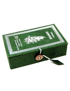 Caja de Incienso tibetano "Junípero"