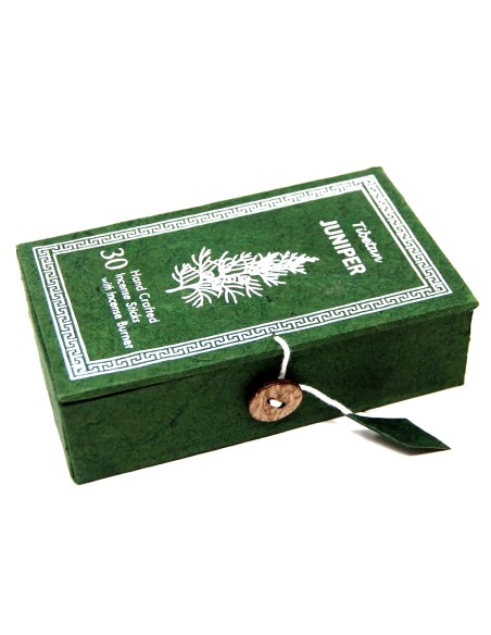 Caja de Incienso tibetano "Junípero"