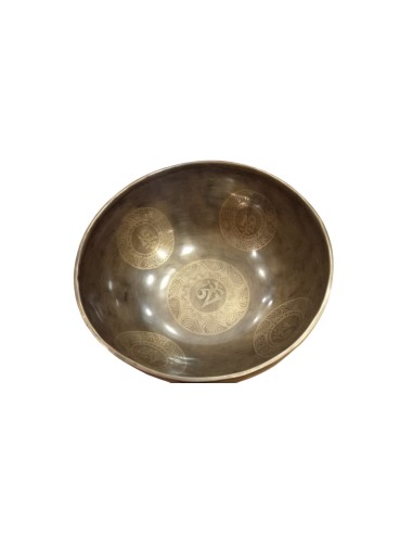 Cuenco Jambati grabado 1600 gr. 24 cm. diam.