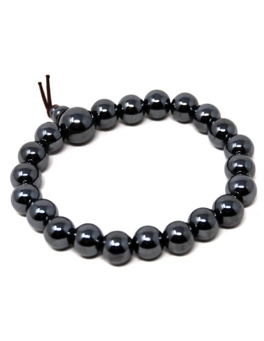 Pulsera de hematite 8 mm (Elastica)
