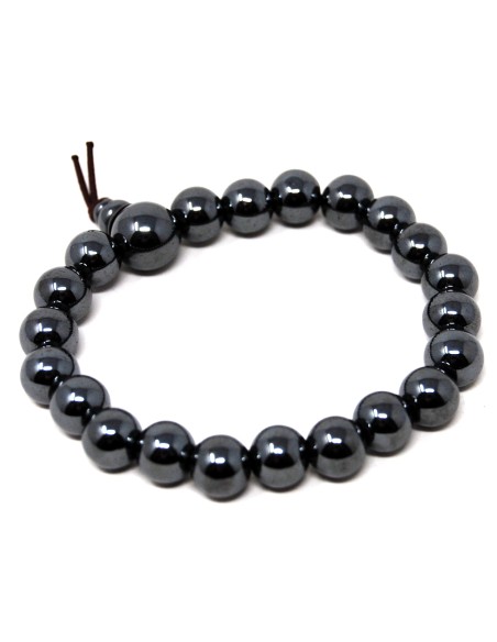 Pulsera de hematite 8 mm (Elastica)