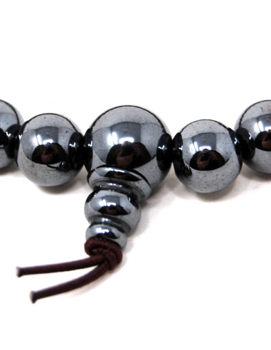 Pulsera de hematite 8 mm (Elastica)