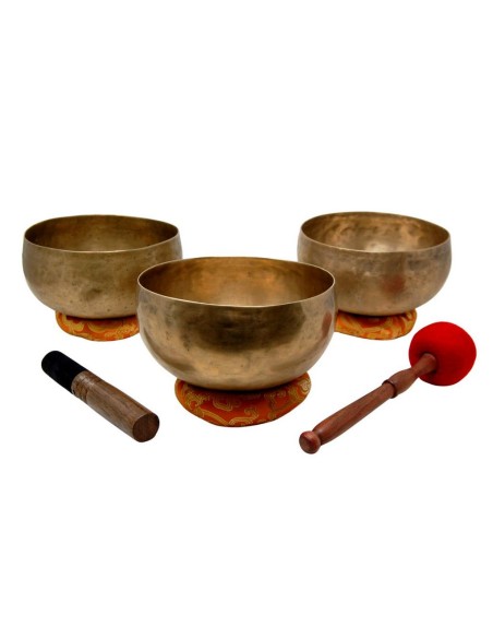 Cuencos binaurales koprepatti ondas Alpha + Theta 17-20 cm