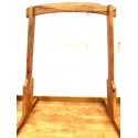 Soporte gong de madera 55 cms.