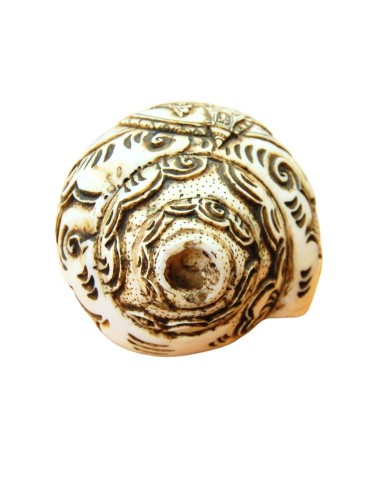 Caracola tallada "Vaiśravaṇa"