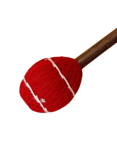 Maza larga de lana 4 x 52 cms.