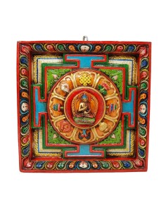 Cuadro de madera "Signos Auspiciosos"