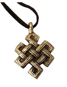 Colgante Nudo infinito metal 2