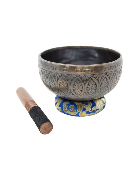 Cuenco Jhumka grabado especial. 13 cm - 447 gr.