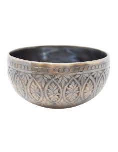 Cuenco Jhumka grabado especial. 13 cm - 447 gr. 2