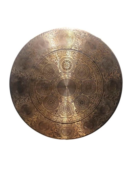 Gong Tam Tam 50 cm. "Mandala Flor" + funda