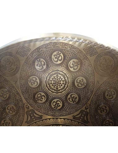 Gong Tam Tam 50 cm. "Mandala Om" + funda