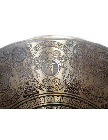 Gong Tam Tam 50 cm. "Signos auspiciosos - om...