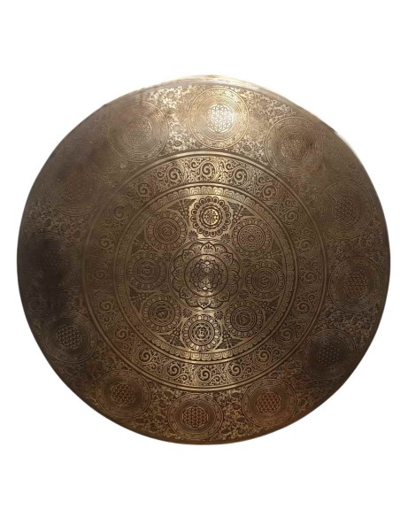Gong Tam Tam 50 cm. "Mandala flor de la vida II" + funda