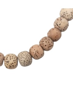 Pulsera elástica de semilla de flor de loto 8 mm 2