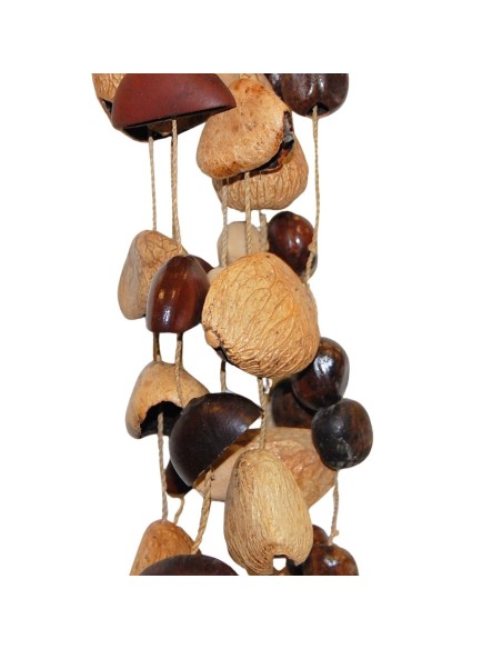 maraca chamánica grande semillas mix