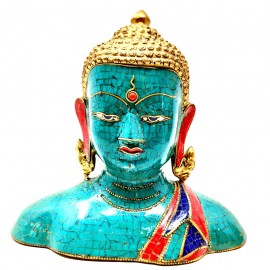 Busto Buda con pedrería