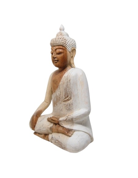 "Buda Thai" blanco 36 cm