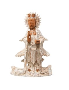 "Guan yin" blanca - 40 cm