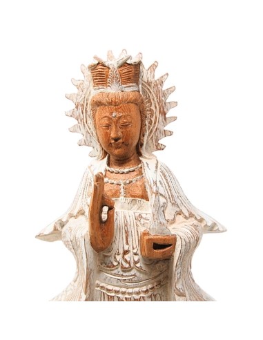 "Guan yin" blanca - 40 cm